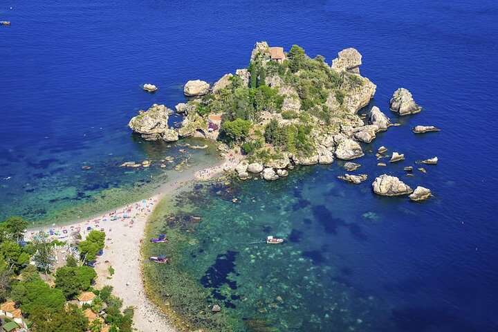 Private Letojanni Boat Tour and Taormina and Giardini Naxos