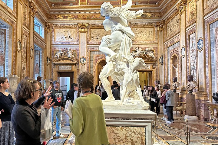 Private tour with official guide: Borghese Museum and Gardens