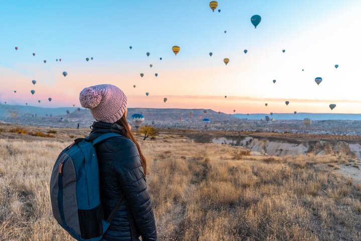 Tour en montgolfière en Cappadoce avec transfert privé