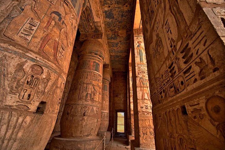 Luxor Day Tour includes Balloon Ride King Tut Tomb Queens Valley