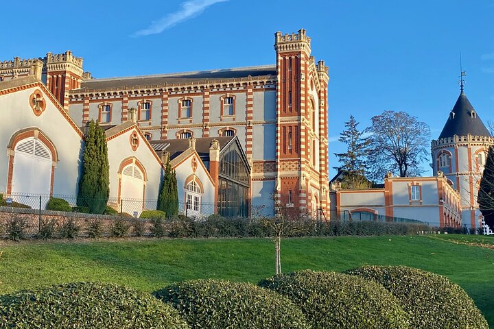 Champagne Taittinger og Pommery Privat smagsrejse fra Paris