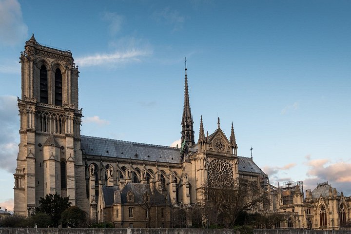Notre Dame Paris Outdoor Tour with Crypt Entry