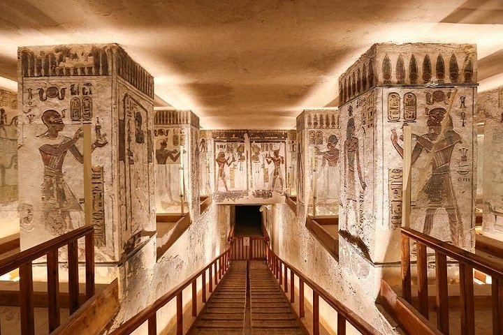 Half Day in Luxor Valley of the Kings,Temple of Hatshepsut,Memnon