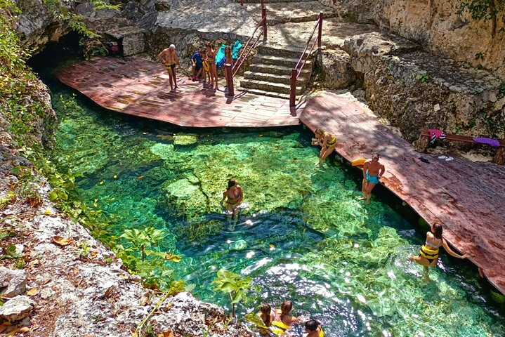 Tulum, Cenote and Playa del Carmen from Cancun