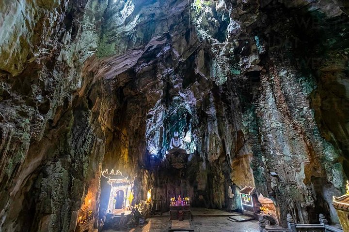 Marble Moutains,Linh Ung Pagoda,Am phu Cave Luxury Tour