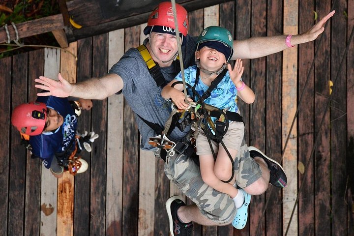Combine World C Zipline Adventure at Hanuman World