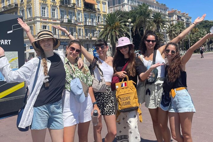 Escape game outdoors in Nice: the mysterious flight