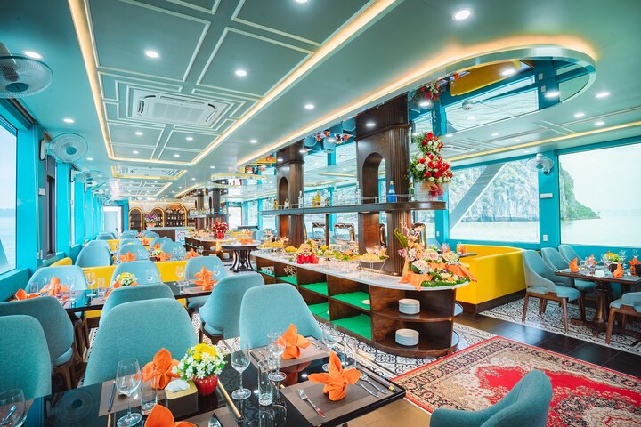 Apollo Cruise Hanoi to Ha Long Bay Day Trip with Buffet Lunch