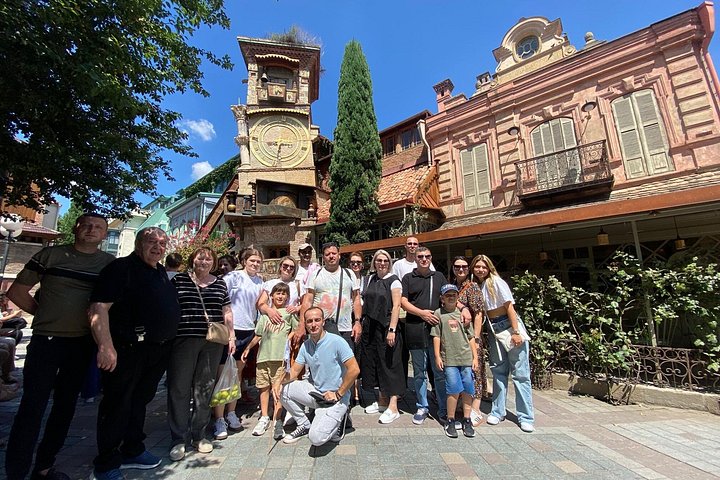 Explore Tbilisi Full Day Tour 3KM stroll rest by the car