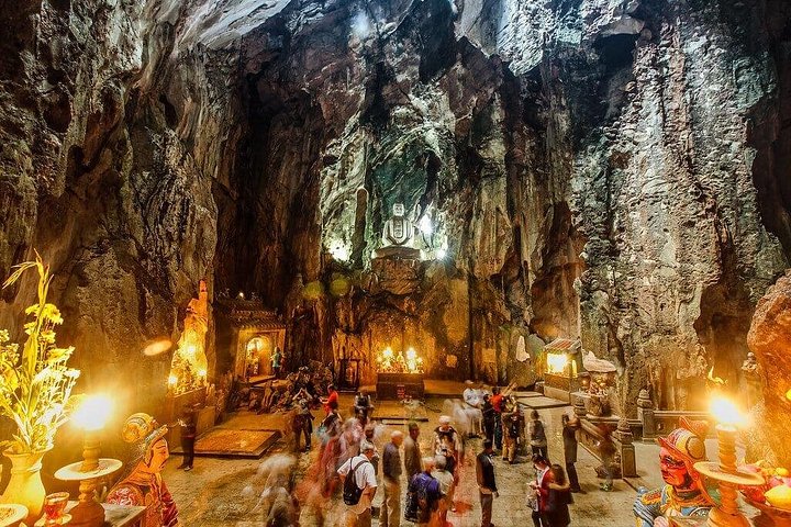 Ancient Hoi An & Marble Mountains Day Tour from Da Nang