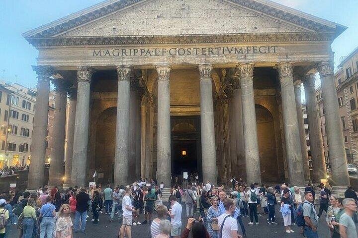 Pantheon Entrance with Audio Guide