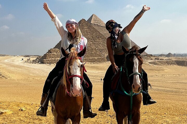 Private Giza Pyramids, Sphinx, Camel, lunch & Inside 3rd Pyramid
