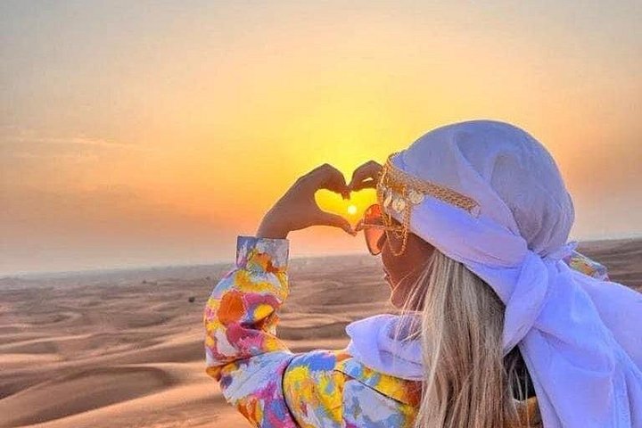 Morning Desert Safari +ATV including sand boarding camel riding