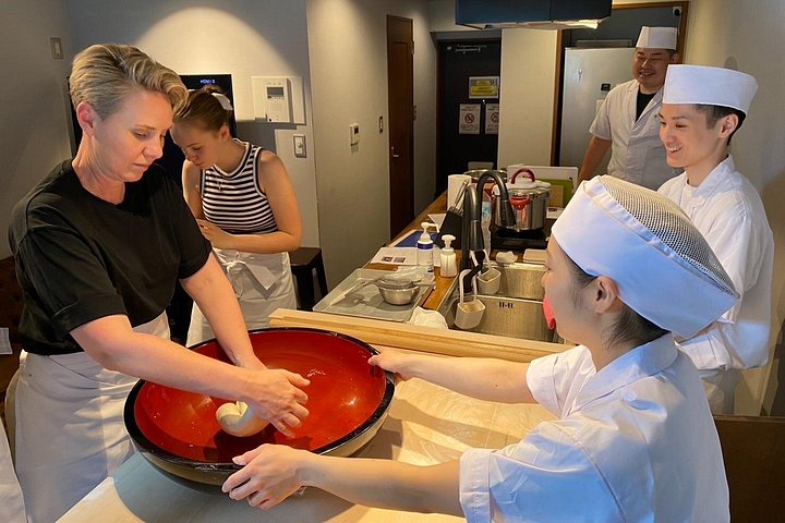 Soba Buck Wheat Noodles Making Experience