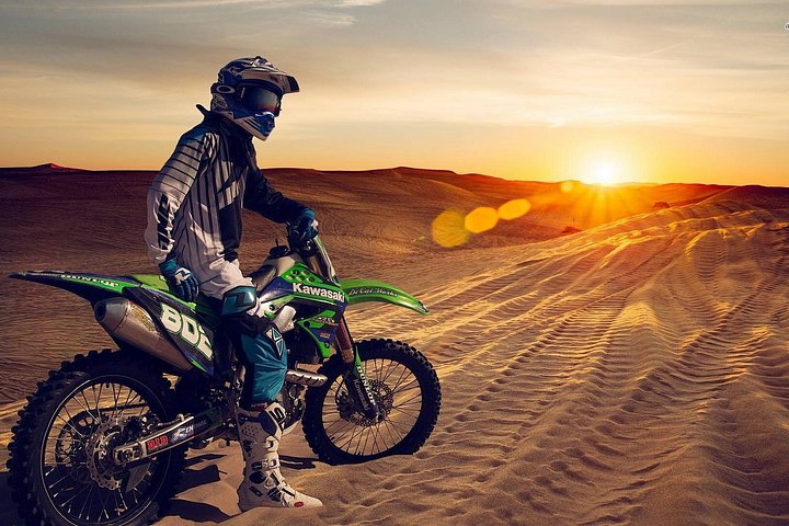 Dirt Bike Adventure with Dune Bashing, BBQ Dinner & Live Shows