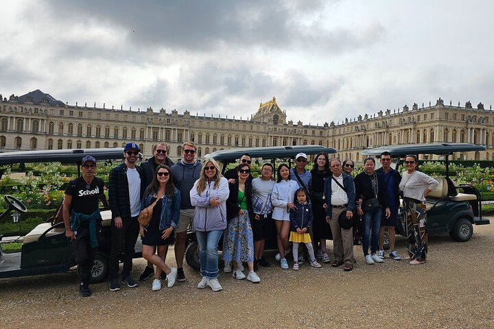 Versailles Golf Cart & Shuttle Tour: Gardens, Hamlet & Palace