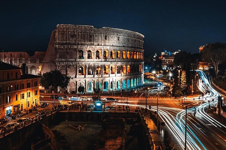 Rome by Night Private Golf Cart Tour