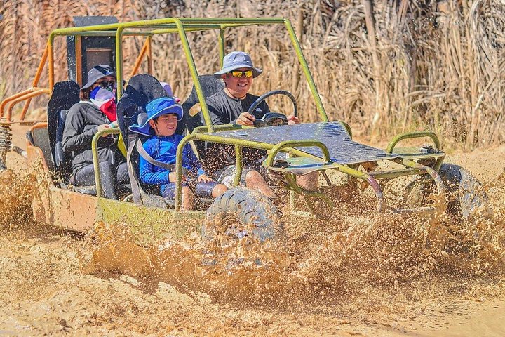 Punta Cana Buggy Tour with Macao Beach and Cenote