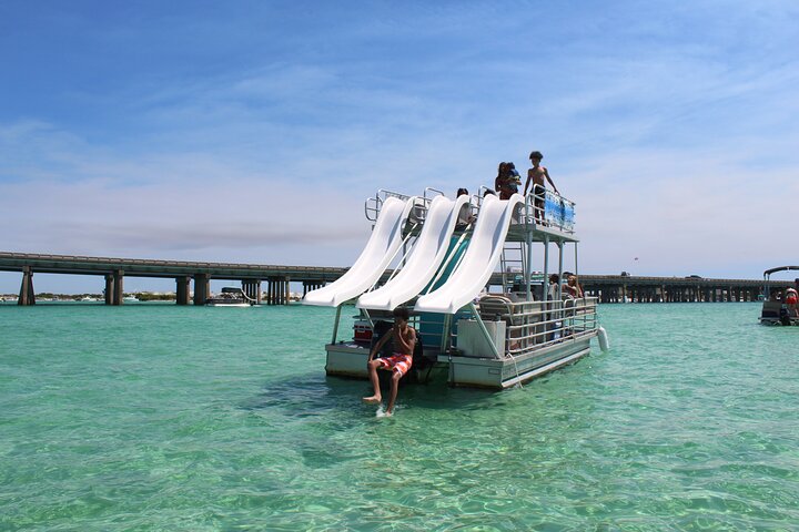 Okaloosa Island Full Day Triple Slide Pontoon Adventure