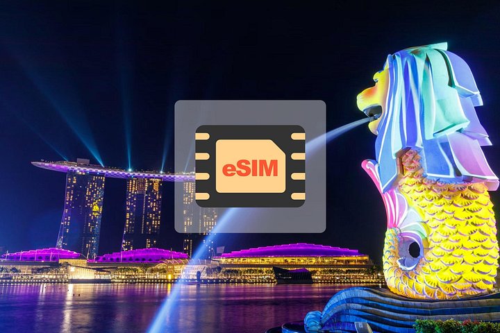 eSIM 4G/5G Data for Asia 8 Areas Singapore Thailand MY VN HK TW