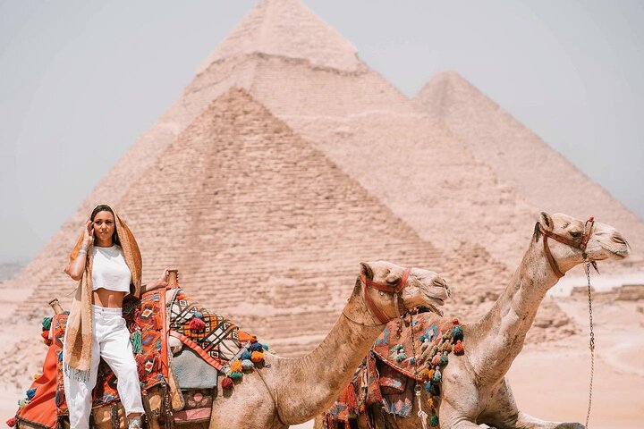Private Half Day Tour Giza Pyramids &Great Sphinx with Tour Guide