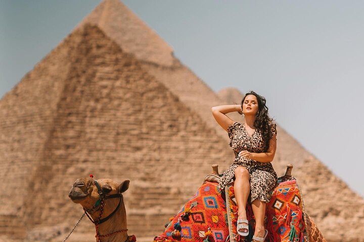 VIP Giza Pyramids,Sphinx, Camel ride, lunch & inside 3rd pyramid