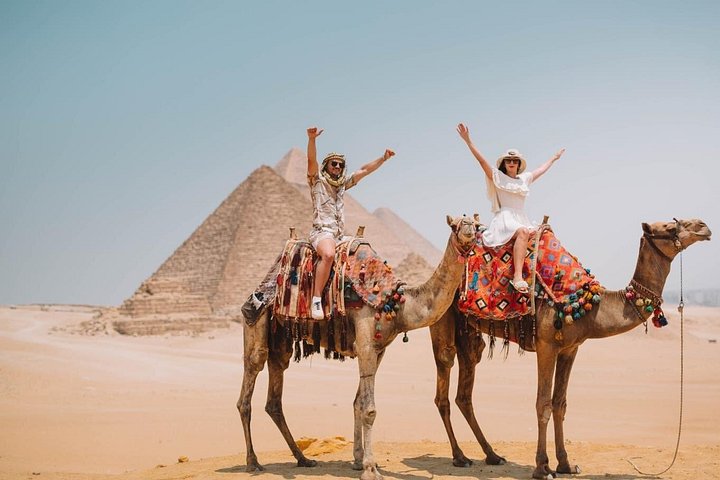 Cairo Layover Private Tour Giza Pyramids Sphinx and Grand Museum