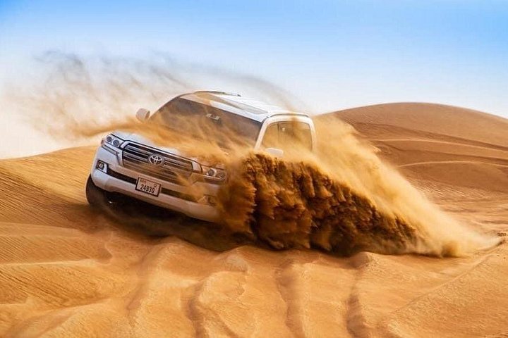 Premium Desert Safari in Dubai with Camel Ride and BBQ