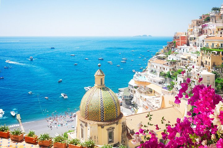 Pompei, Amalfi Coast and Positano from Rome Shared Tour