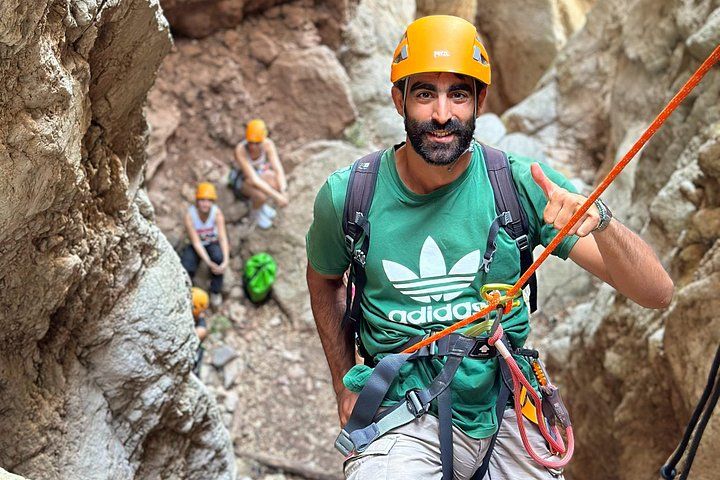 Family Adventure From Athens Canyoning at Pisia Canyon