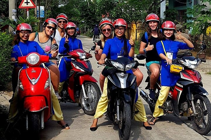 Private Hoi An Scooter/Motorbike Tour Village By Aodai Lady Rider