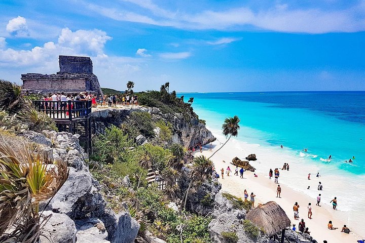 Tulum & Coba 4x1: Cenote, Mayan Village & Playa del Carmen