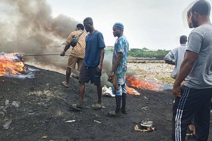 The Agbogbloshie Accra E-waste and Recycling Community Tour
