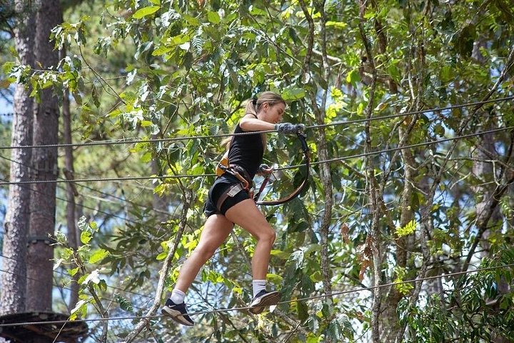 Vietnam High Rope Course Adventure at Datanla Waterfall