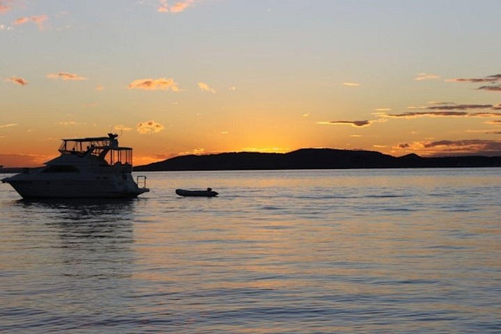 Sunset on Boat in Terrasini with Aperitif and Bath