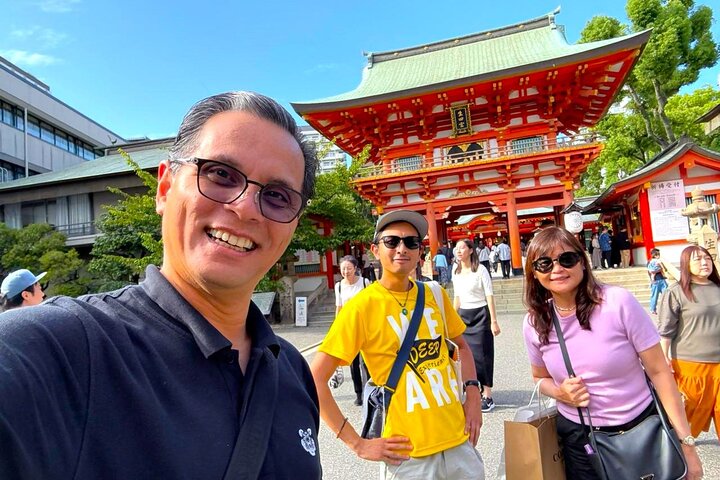 Kobe City Highlights Tour Ikuta Shrine Chinatown and Port Tower