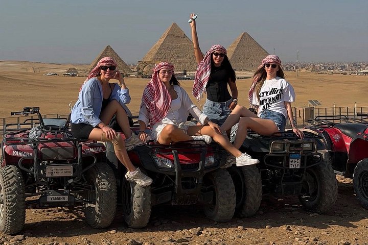 All-Inclusive Luxury Pyramids Tour with Camel Ride & Quad Bike