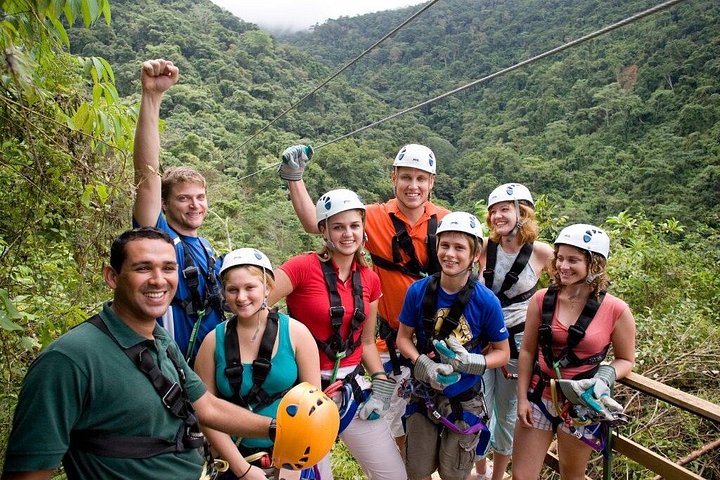 Jaco Costa Rica 5-in-1 Rainforest Adrenaline Adventure