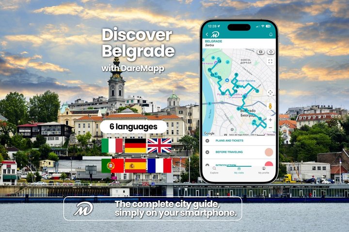 TOP Belgrade: Private Guided Tour with Your Mobile